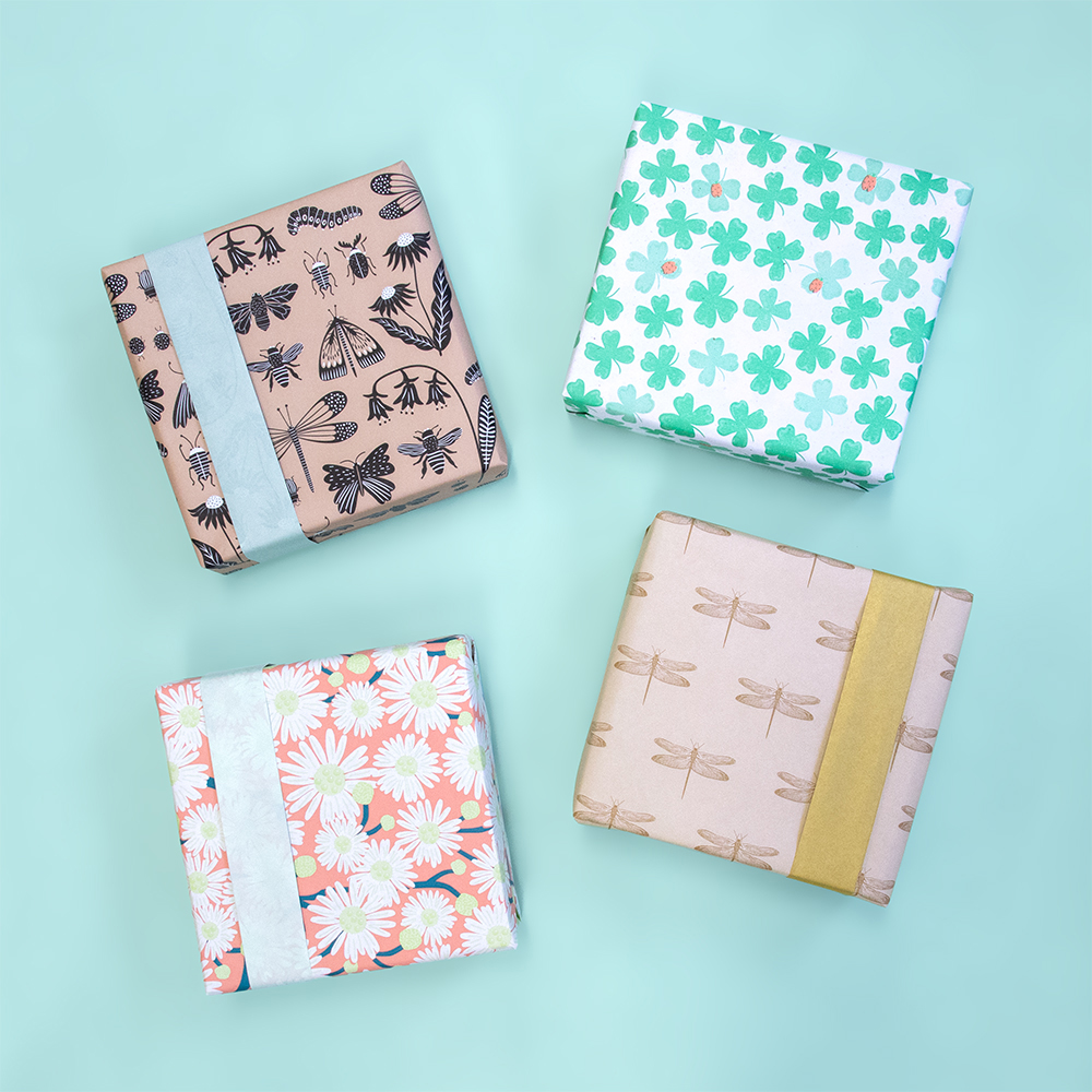 Verpacken Sie mit Frühlingsgefühlen