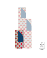 P30.203.030 Sint Inpakpapier - Mijter Blue - Dark Blue