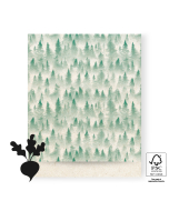 P38.224.027 X-mas Cadeauzakjes - Winter Forest - 27 x 34 cm