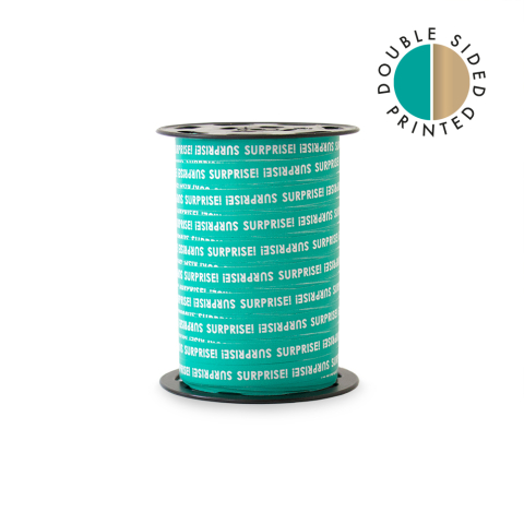 P62.172.180 Lint - Paporlene - Surprise! - Turquoise - Gold 