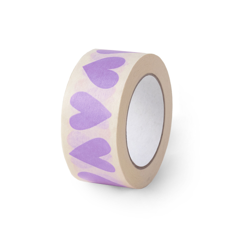 P63.059.050 Paper Tape - Hearts - Lilac