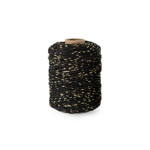 Seil - Twist - Black / Gold