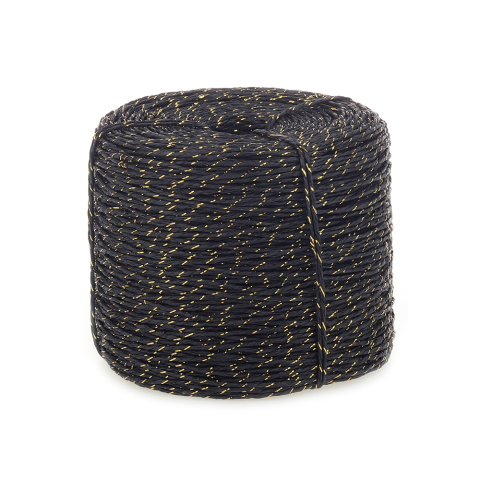 P60.119.400 Paper - Touw - Twist - Black / Gold