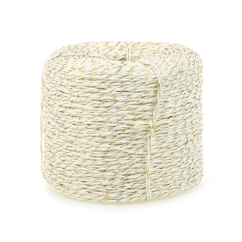 Paper - Seil - Twist - White/Gold