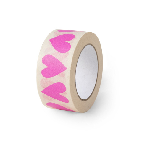 Papierband - Hearts - Pink