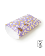 P47.104.040 Pillow boxes - Large - Hearts Lilac