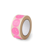 P63.054.050 Paper Tape - Smiley - Pink