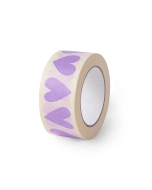 P63.059.050 Paper Tape - Hearts - Lilac