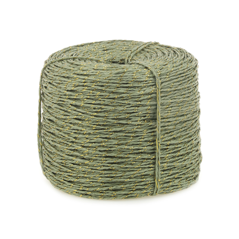 Paper - Seil - Twist - Green/Gold